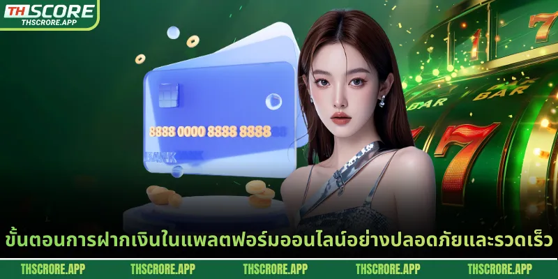 ขั้นตอนการฝากเงินในแพลตฟอร์มออนไลน์อย่างปลอดภัยและรวดเร็ว