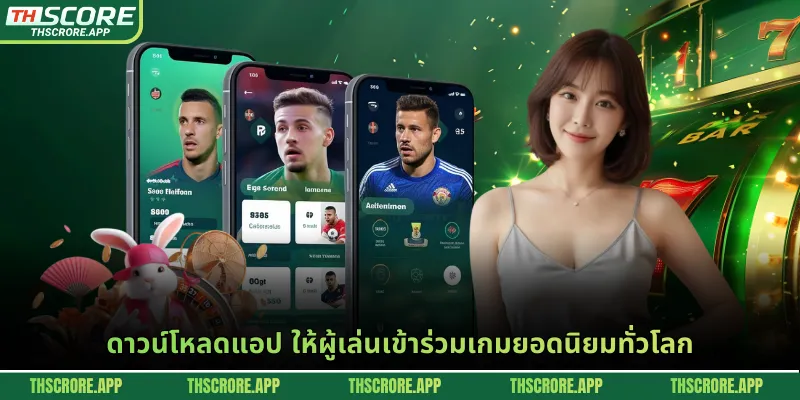 ดาวน์โหลดแอป ให้ผู้เล่นเข้าร่วมเกมยอดนิยมทั่วโลก