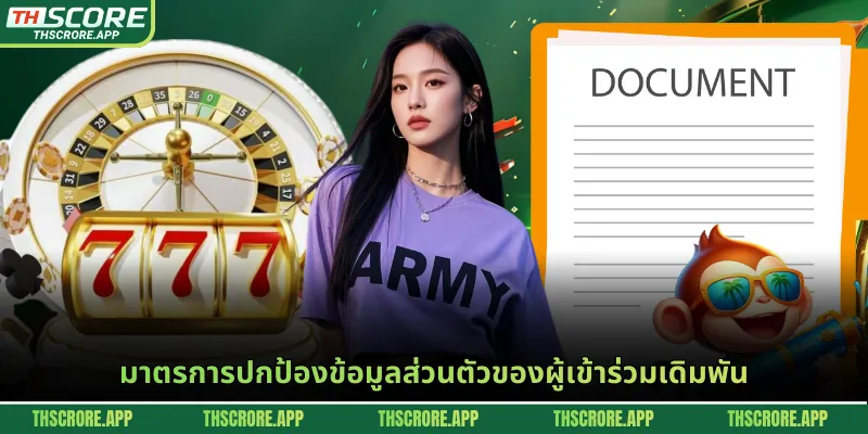 มาตรการปกป้องข้อมูลส่วนตัวของผู้เข้าร่วมเดิมพัน